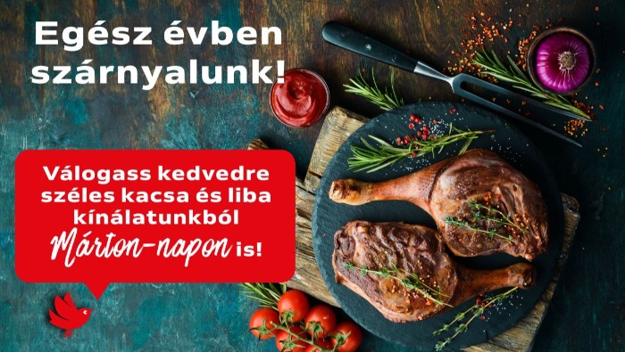 Kacsából és a libából ilyenkor esszük meg az éves mennyiséget