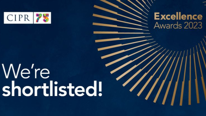 A CIPR Excellence Awards döntősei között a Lounge Group
