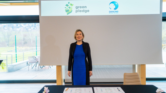 A Danone is csatlakozott a Green Pledge vállaláshoz