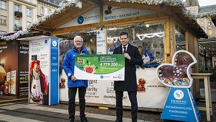 Mintegy ötmillió forint gyűlt össze a Magyar Posta jótékonysági akcióján