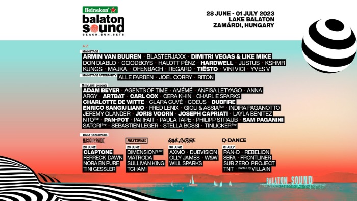 Heineken Balaton Sound: Hatalmas sztárok, hajnalba nyúló partyk