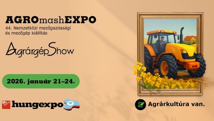 44. AGROmashEXPO - AgrárgépShow Kiállítás MARKETING DÍJÁRA