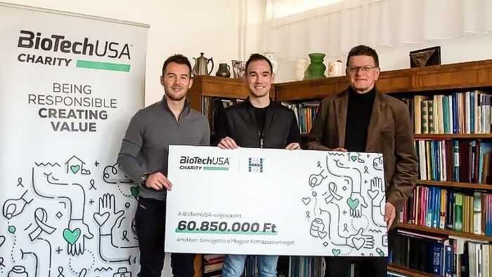 Rekord adománnyal támogatta a BiotechUSA a Magyar Kórházszövetséget