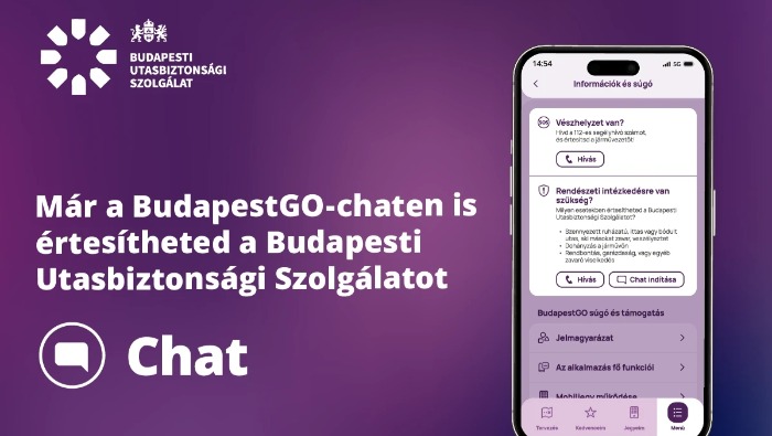 ​​​​​​​Újabb funkcióval bővül a BudapestGO