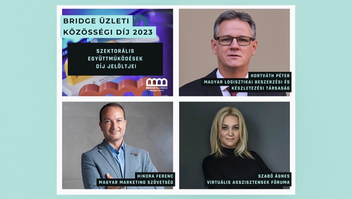A Bridge Üzleti Közösségi Díj shortlistjén az MMSZ