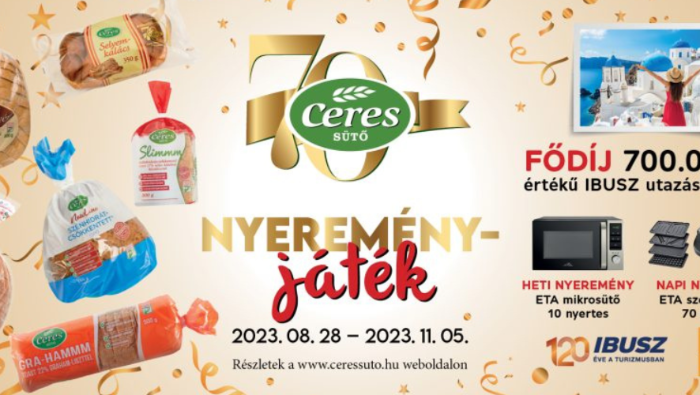 Nyereményjátékkal kampányol a Ceres