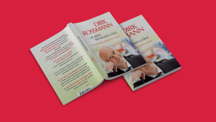 Már itthon is elérhető Dirk Rossmann önéletrajzi írása