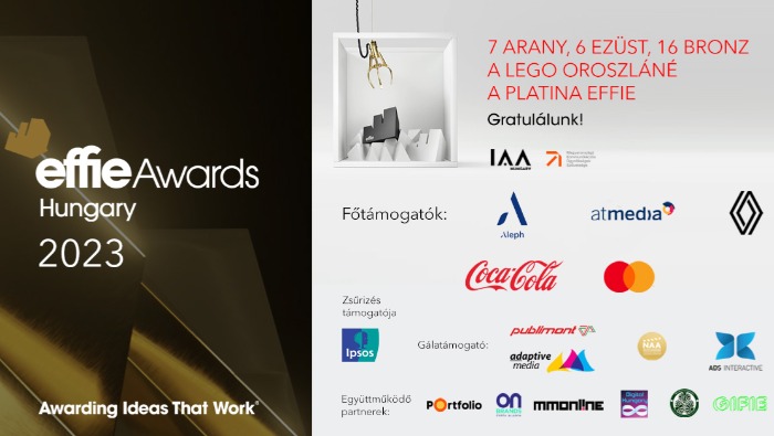 Kiosztották az Effie díjakat