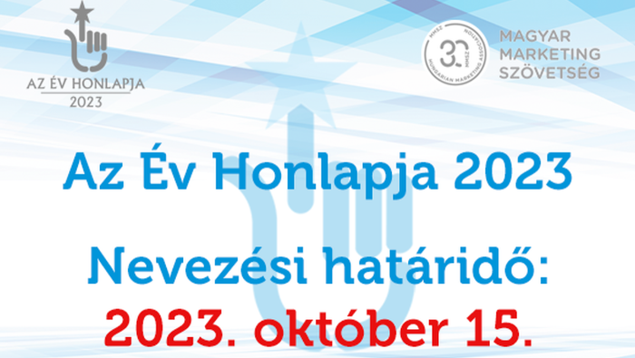 Hosszabbított ’Az Év Honlapja’ pályázat