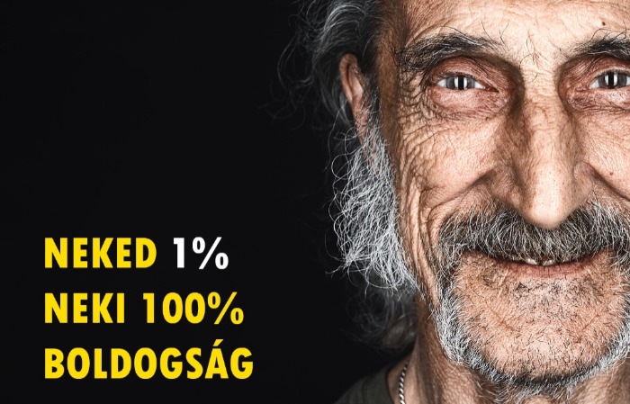 Így lehet a nyomasztás helyett motiválni – az Off-beat 1%-os kampánya a Heti Betevőnek