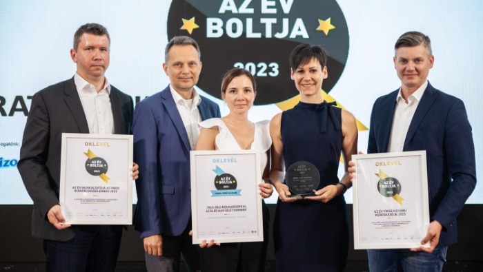 Díjeső az ALDI-nál