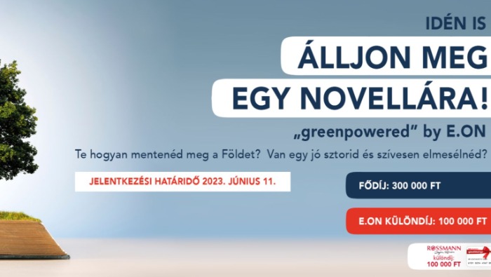 Zöld novellákat vár az E.ON és a JCDecaux pályázata