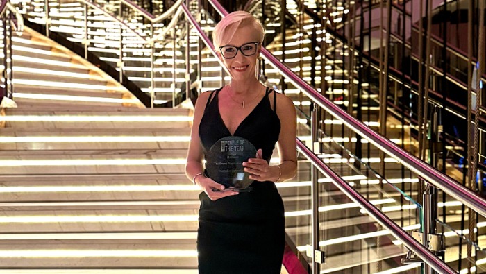 Valentínyi Katalin PRNEWS People of the Year díjat nyert