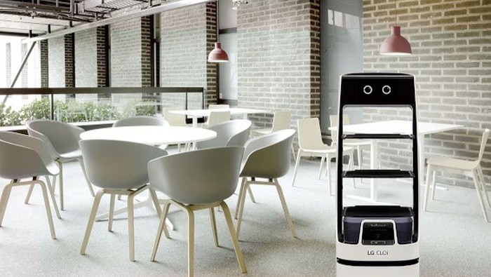 Új felszolgálórobotot mutatott be az LG