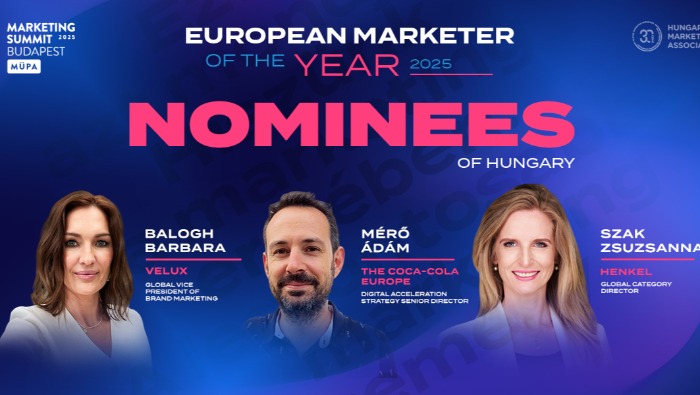Három jelölt a European Marketer of The Year hazai különdíján