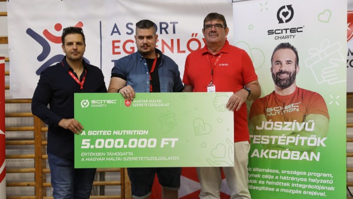 Elindult a Scitec Nutrition Máltai Szeretetszolgálattal közös kampánya