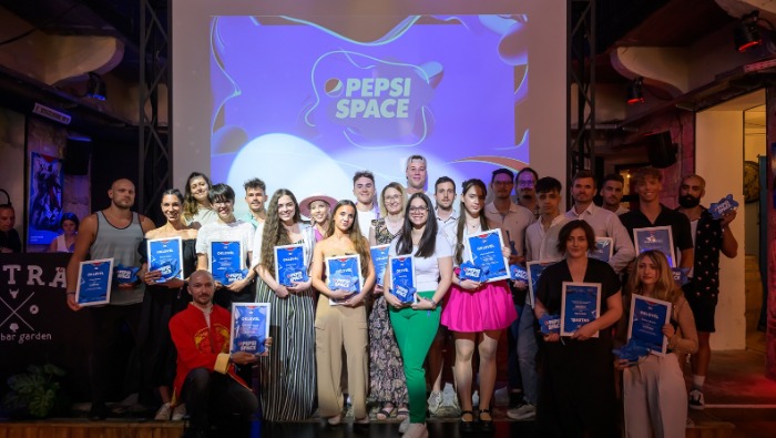 A Pepsi Space díjazottjai elfoglalták a márka hirdetőfelületeit