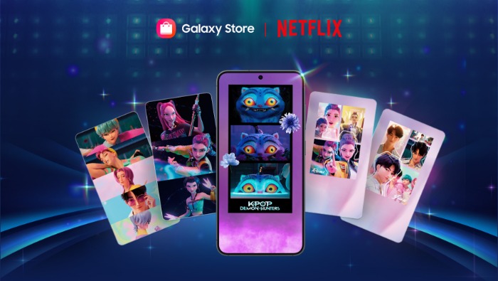 K-pop démonvadászok képernyőtémák a Samsung Galaxy telefonokok