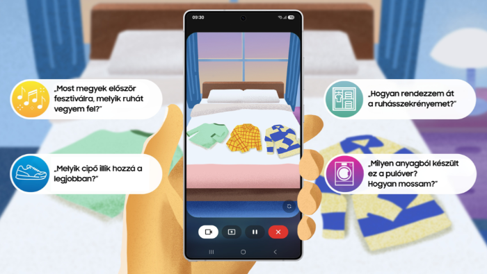 Gemini Live frissítéssel ér-kezik a valós idejű vizuális AI a Galaxy S25 szériára