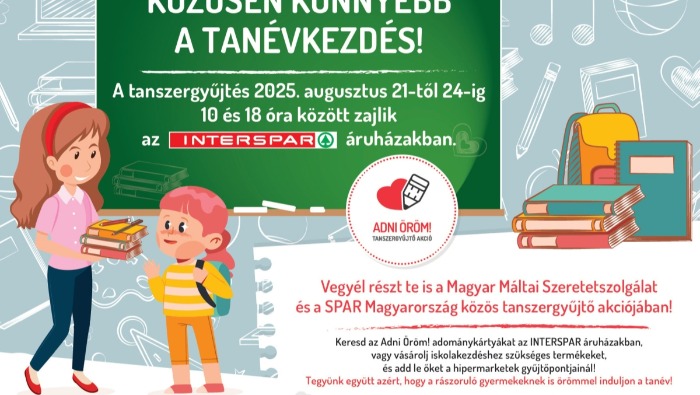 Adni Öröm! – Országos összefogás az iskolakezdéshez