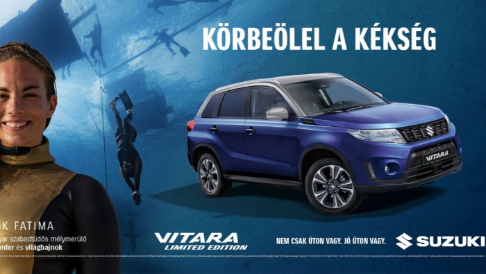 Suzuki Vitara Limited Edition – Körbeölel a kékség