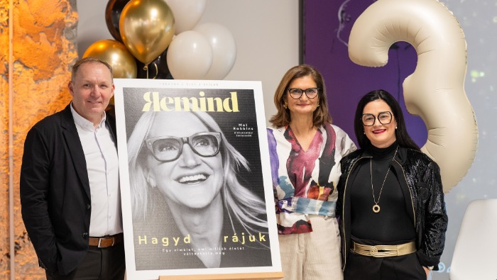 A 13. lapszámmal ünnepelte harmadik születésnapját a Remind bookazine