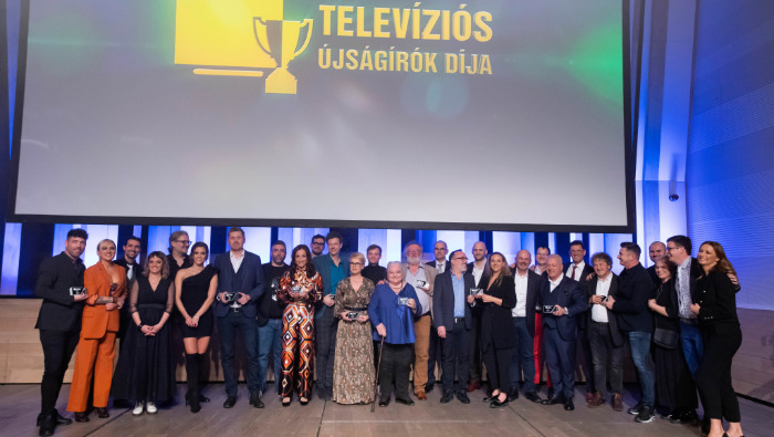 Kiosztották a Televíziós Újságírók Díját