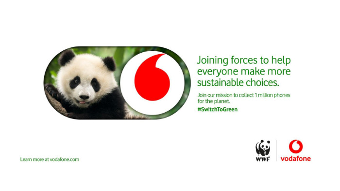 Indul a Vodafone „Egymillió telefon a bolygóért” programja