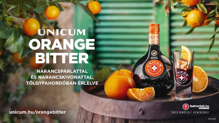 Itt az Unicum Orange Bitter