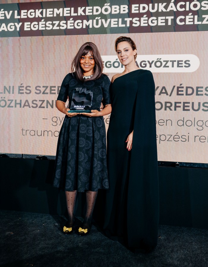 Az év legkiemelkedőbb edukációs módszertanát vagy egészségműveltséget célzó edukációs kampánya